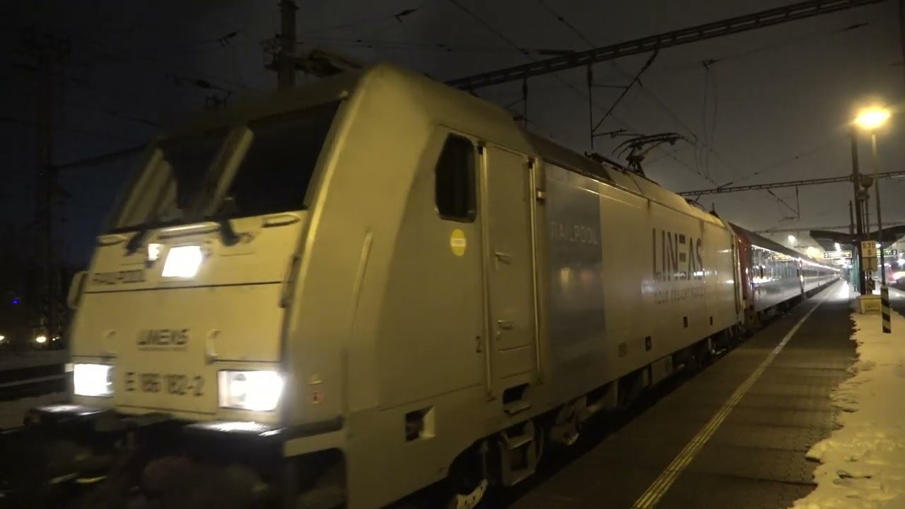 European Sleeper 452 odjezd Děčín hl.n.