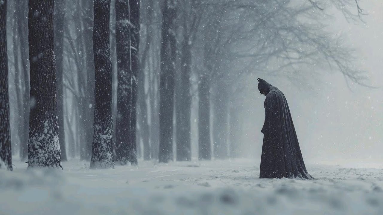 Cold Solitude | Batman Reflecting in the Snow (Ambient Music for Study and Reflect)