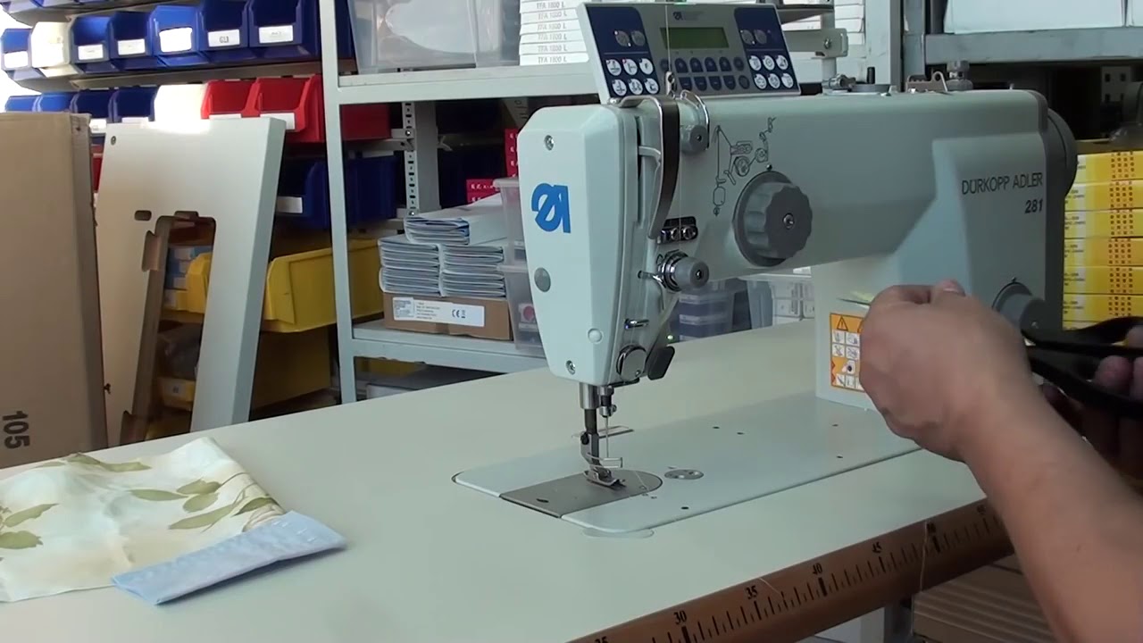 Duerkopp Adler 281 Kl installation