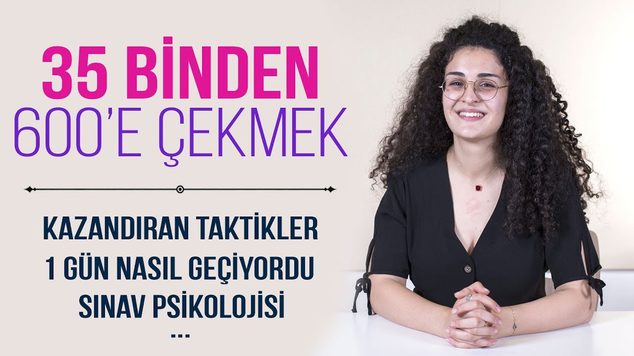 MEZUNA KALIP HACETTEPE TIP'I KAZANMAK | 35.000'DEN İLK 1000'E | BİR GÜN NASIL PLANLANIR?