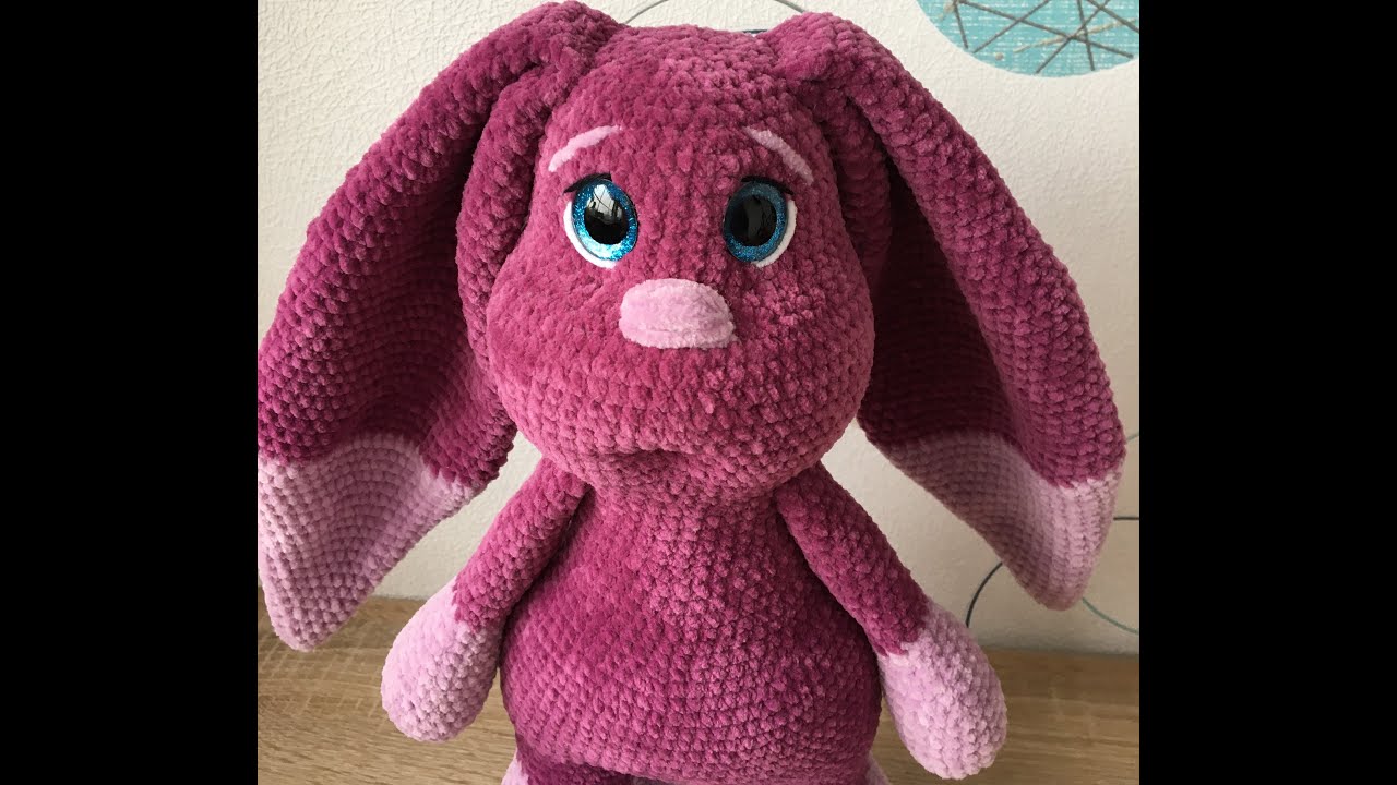 Gehäkelter großer Hase Teil1