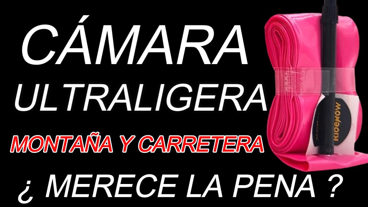 MERECE LA PENA 🔴 CÁMARA  ULTRALIGERA  MTB Y CARRETERA