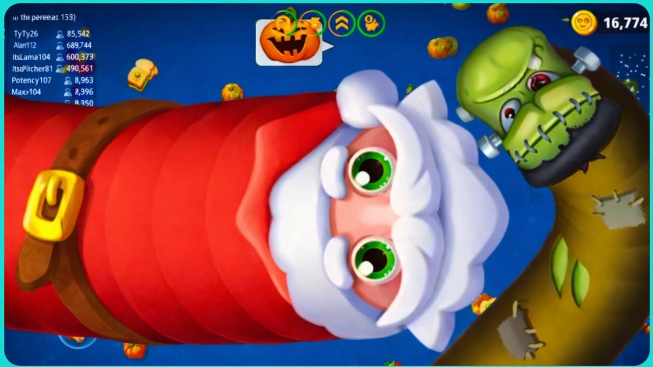 #001 best game play in wormzone 