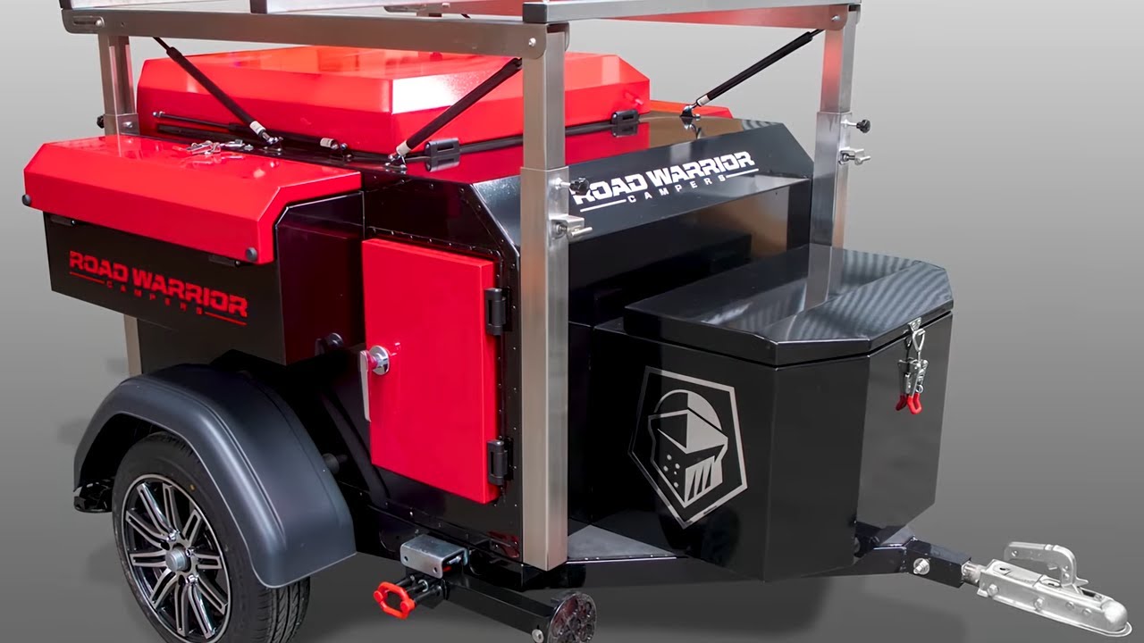 TINY CAMPER TRAILER — СВЕРХЛЕГКИЙ РЮКЗАК EXO ДЛЯ АВТОМОБИЛЯ ИЛИ ВЕЛОСИПЕДА