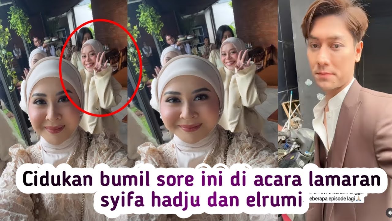 VIDUKAN BUMIL DIACARA LAMARAN SYIFA HADJU DAN ELRUMI