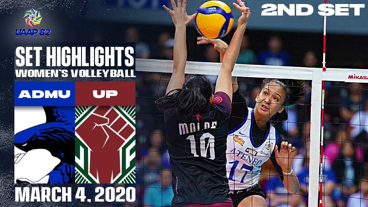 ADMU vs. UP - March 4, 2020 | Set 2 | Set Highlights | UAAP 82 WV