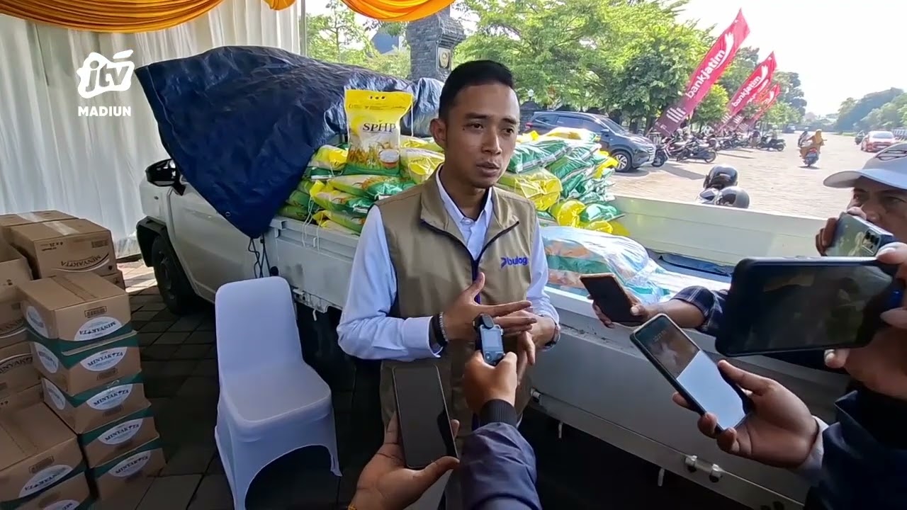 KAB MADIUN - Stok Pangan Jelang Idul Fitri Dipastikan Aman, Masyarakat Diimbau Tidak Panic Buying