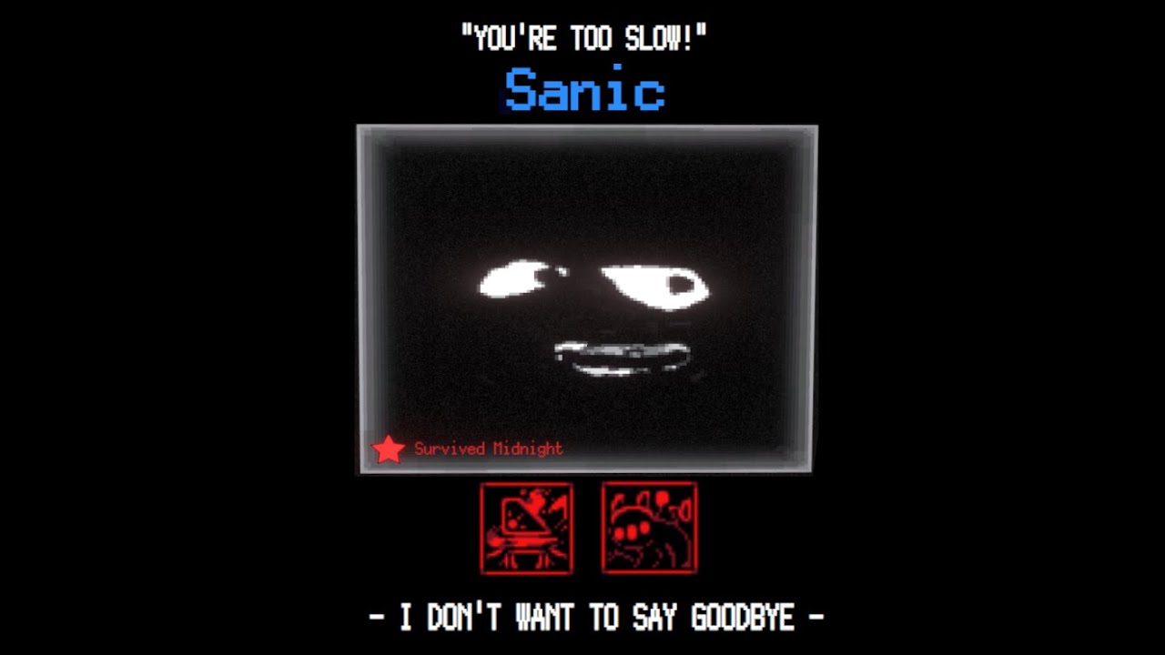 VRChat Terrors of Nowhere: Sanic Midnight Solo