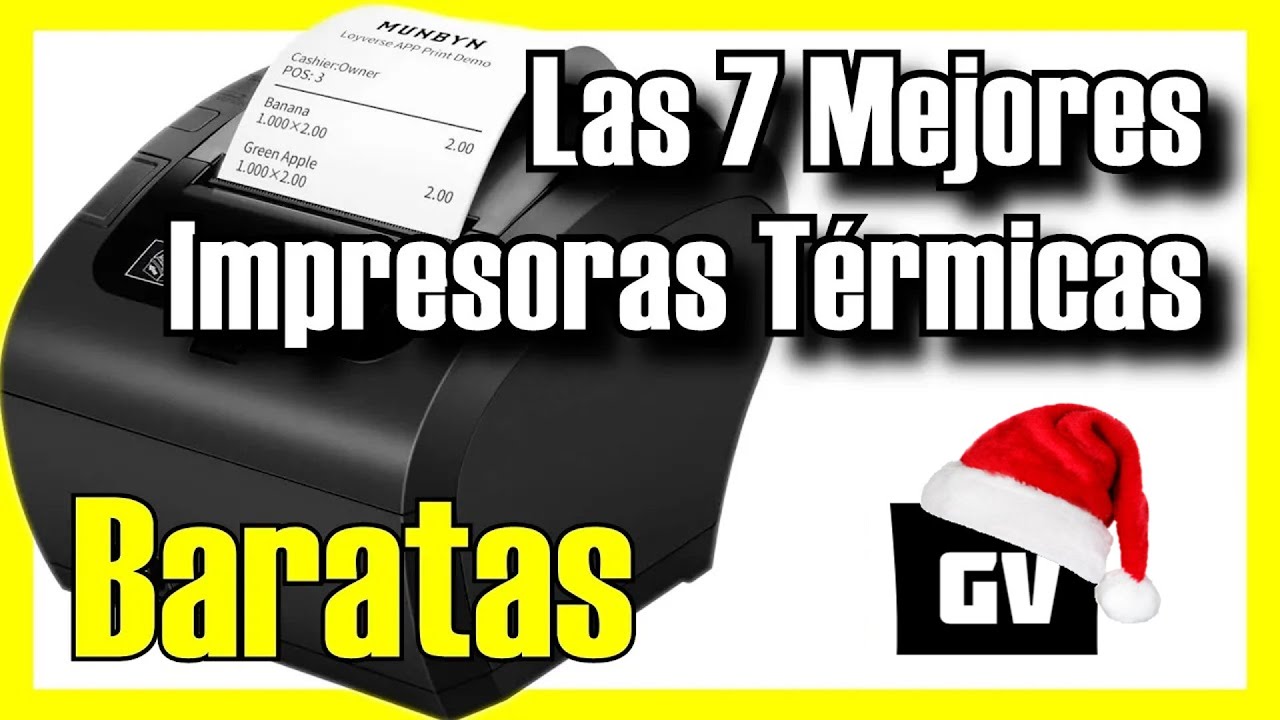 🔥🖨️ Las 7 MEJORES Impresoras T&eacute;rmicas BARATAS de Amazon [2025]✅[Calidad/Precio] Etiquetas / Tickets