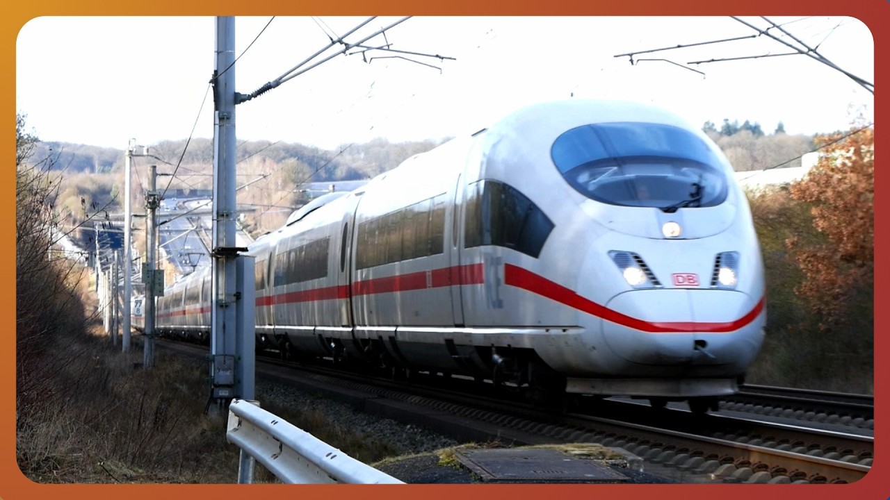 Highspeed Action im Westerwald | SFS Köln/Rhein-Main