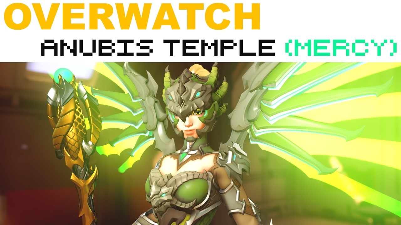 Overwatch -  Dragoon Mercy Gameplay