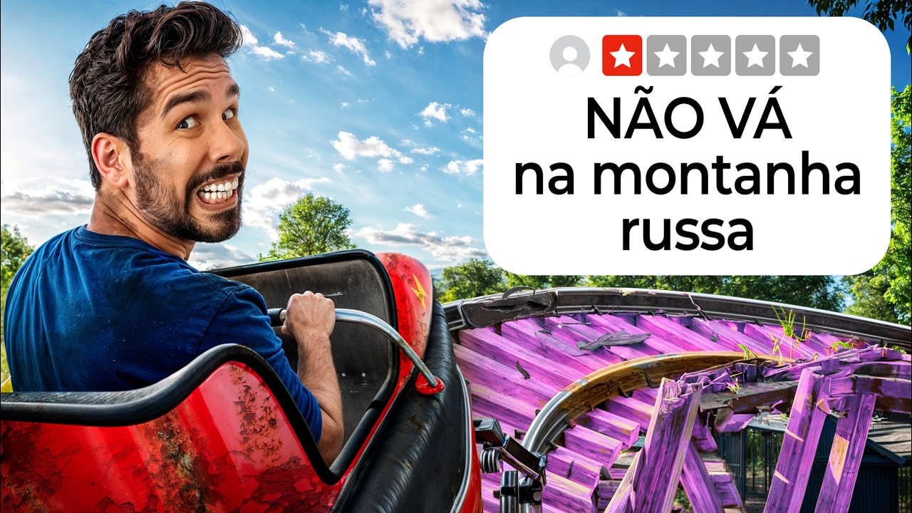 Fui no Parque de Divers&otilde;es MAIS BARATO dos EUA