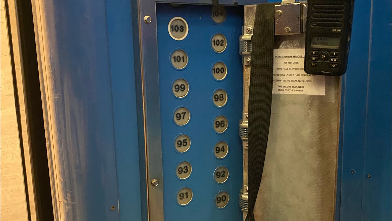Westinghouse Double Decker Elevators + ORIGINAL Westinghouse Elevator -  Sears Tower - Chicago, IL
