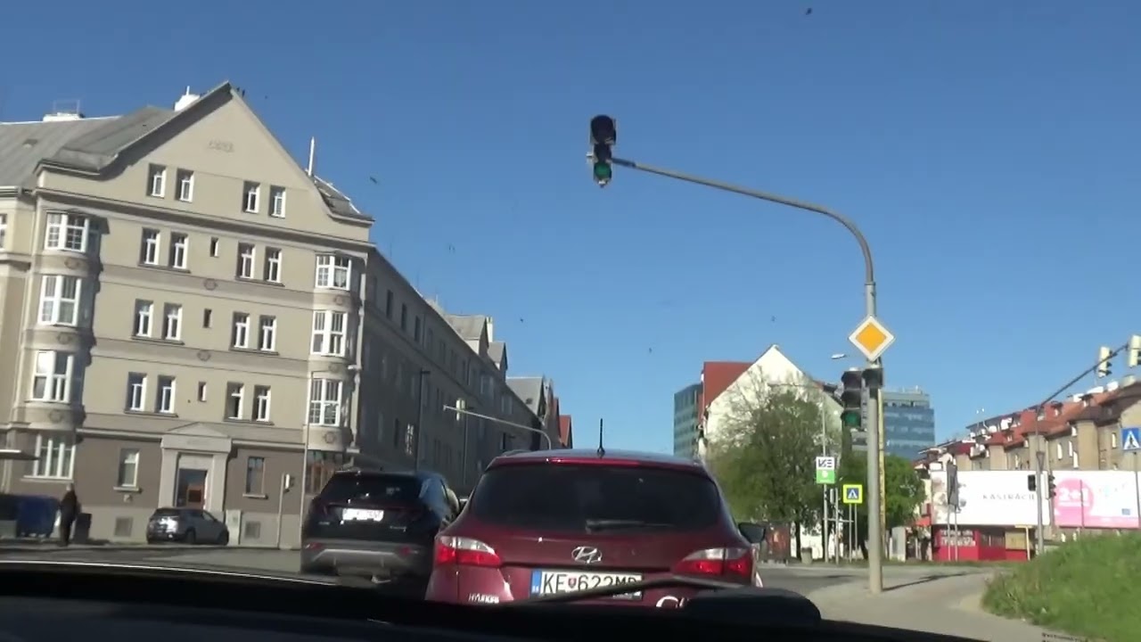 Car ride in Košice (Jazda Autom v Košiciach) #1