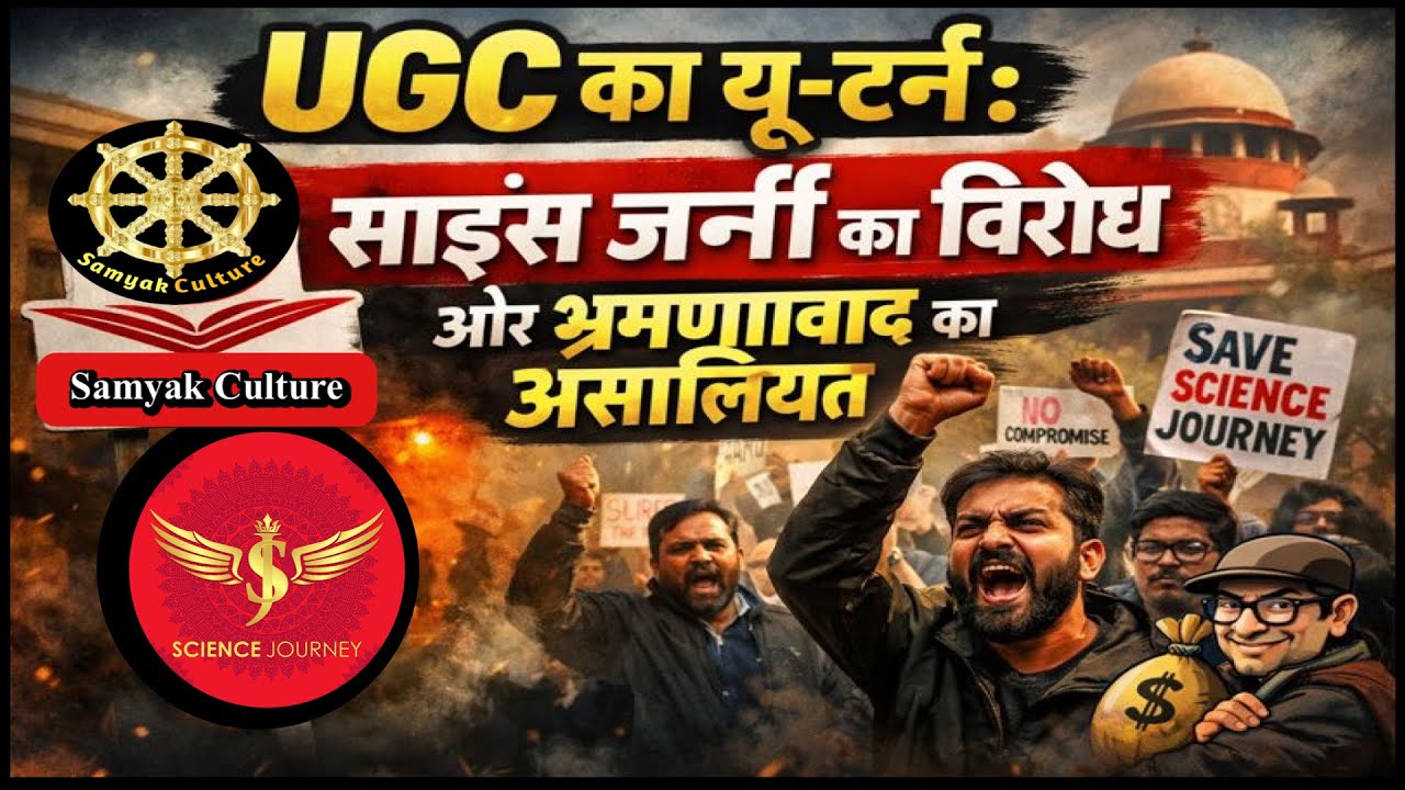 🔥UGC का यू-टर्न: साइंस जर्नी का विरोध और भ्रमणावाद की असलियत🔥🔥🔥