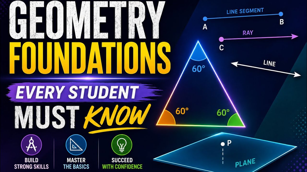 Geometry Basics Must Know — 10th grade