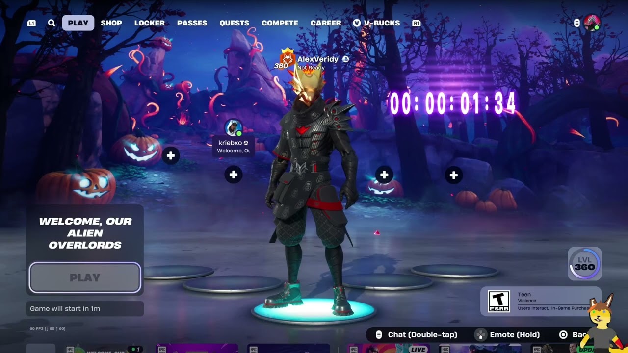 Fortnite Simpsons event (trailer with extra steps, Accidentally no commentary)