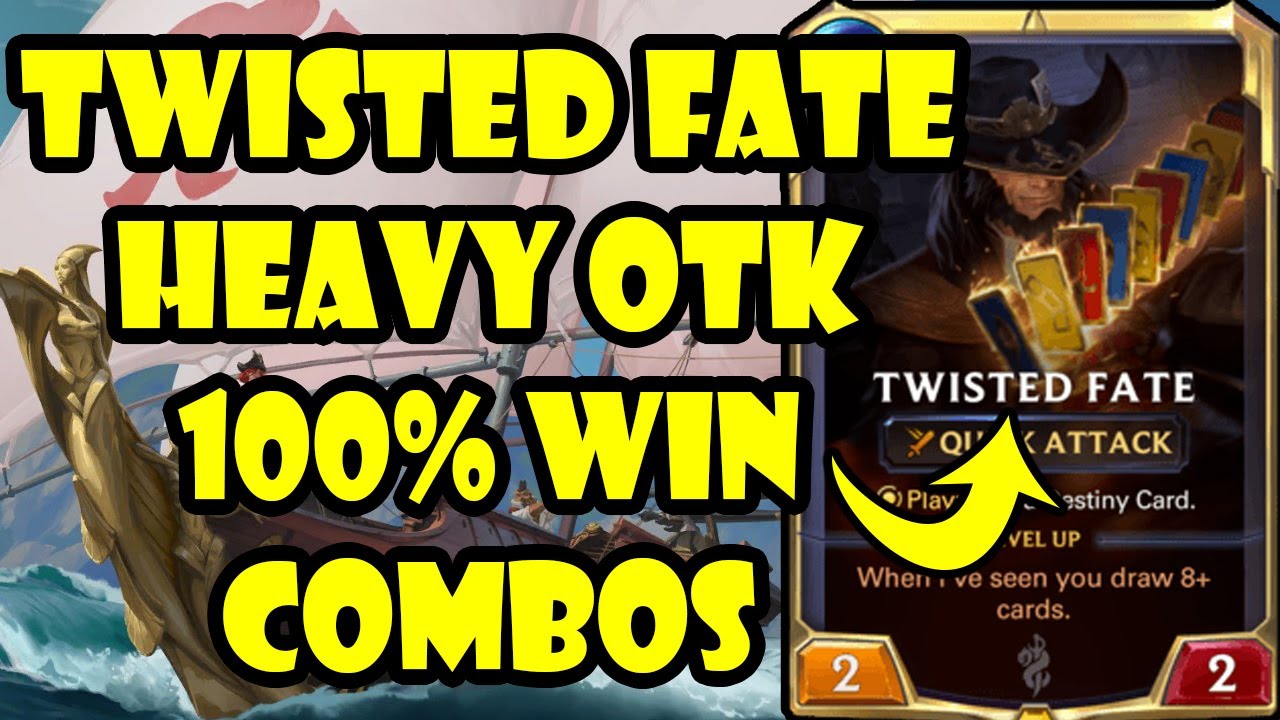 TWISTED FATE COMBO 100% WIN DECK | Twisted Fate Deck | Riptide Rex Deck | Legends of Runeterra