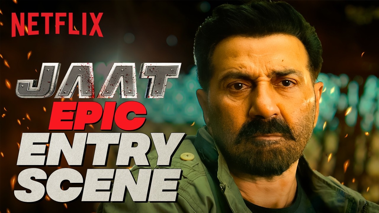 Sunny Deol's MASSIEST Entry Scene in JAAT | Netflix India