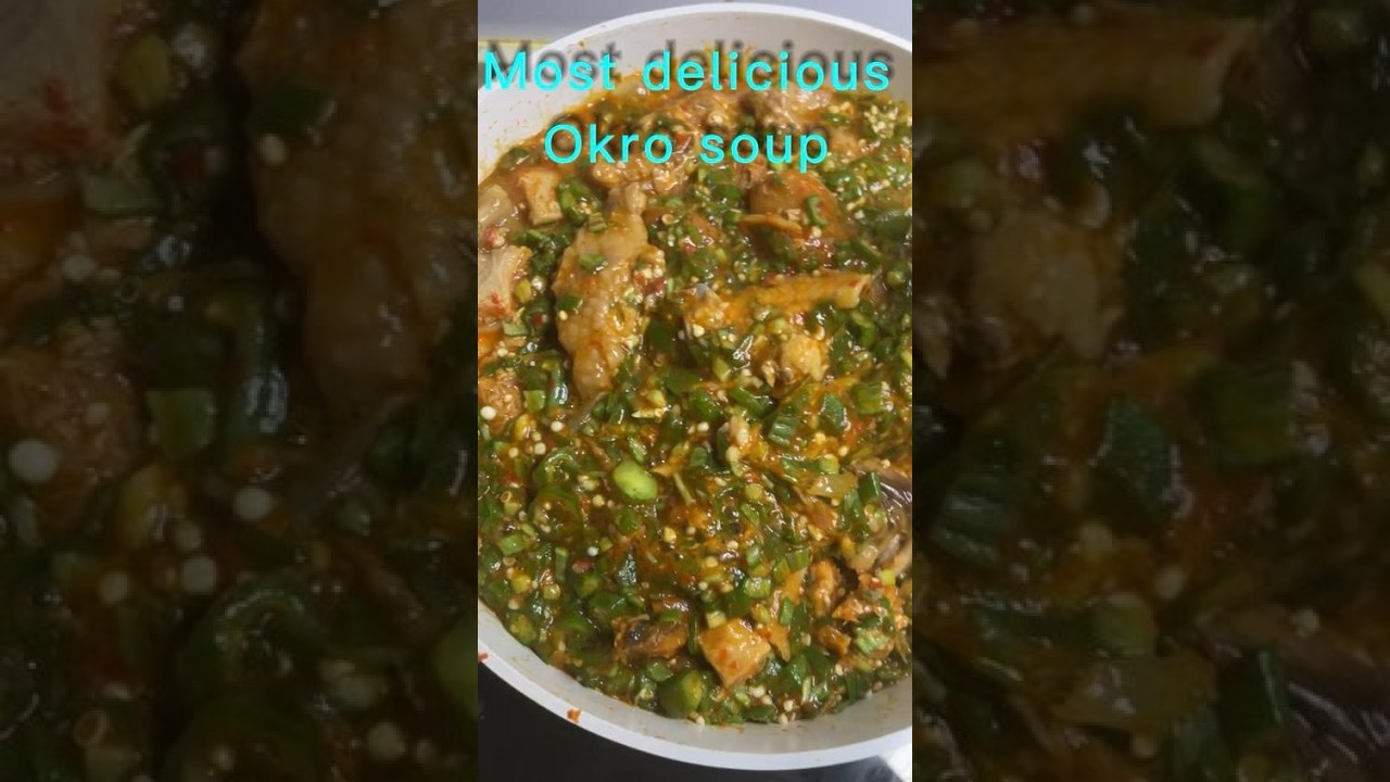 How to cook okro soup
