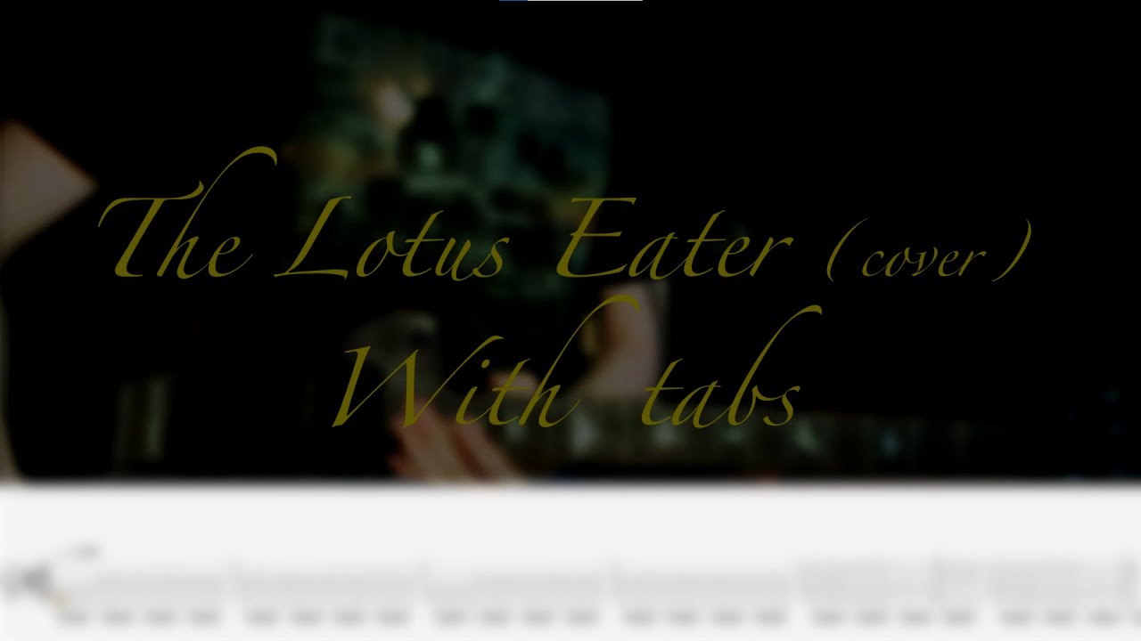 Opeth - The Lotus Eater (Guitar Cover with Play Along Tabs)