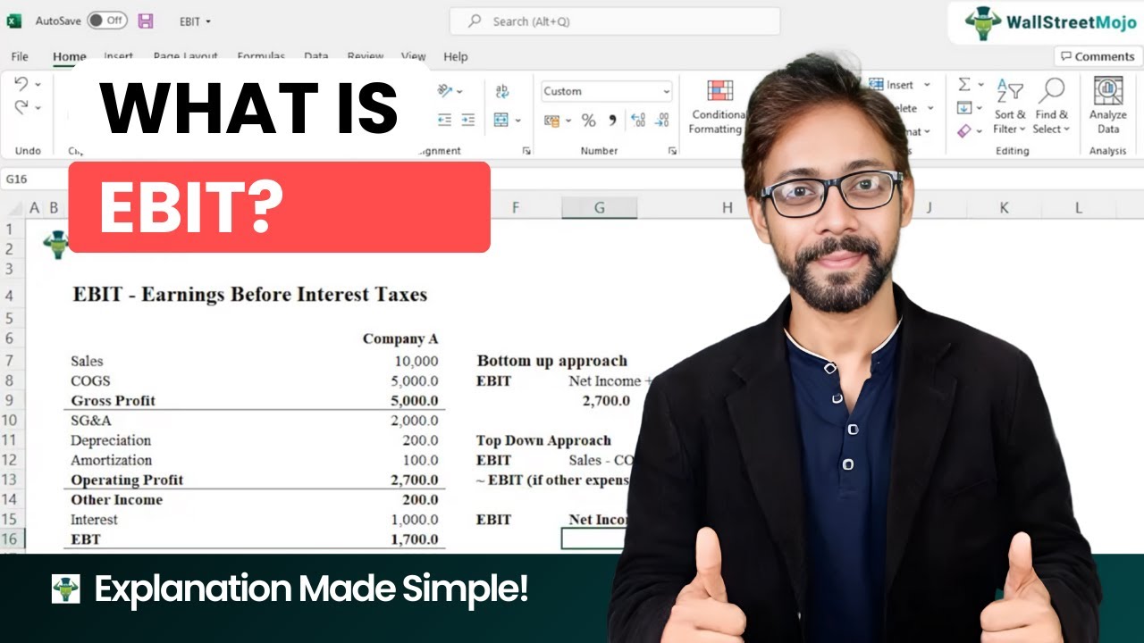 EBIT Explained: Master the Basics in Minutes! (By Ex-JPMorgan Analyst)