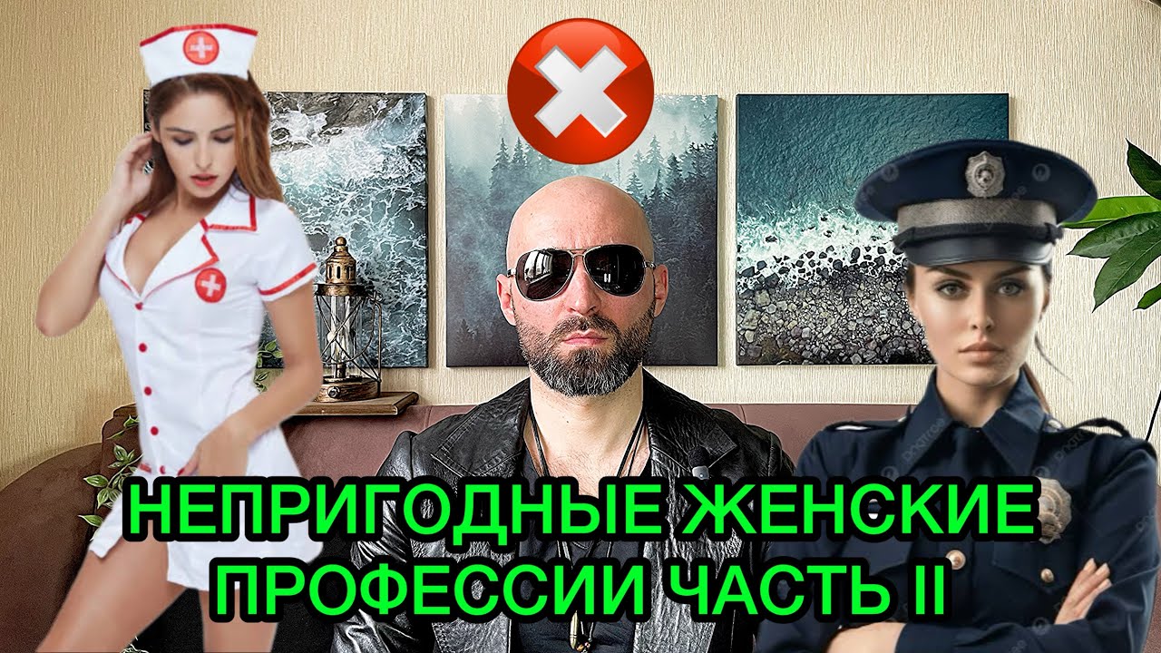 Непригодные женские профессии, часть 2 Не связывайся с этими женщинами!!!