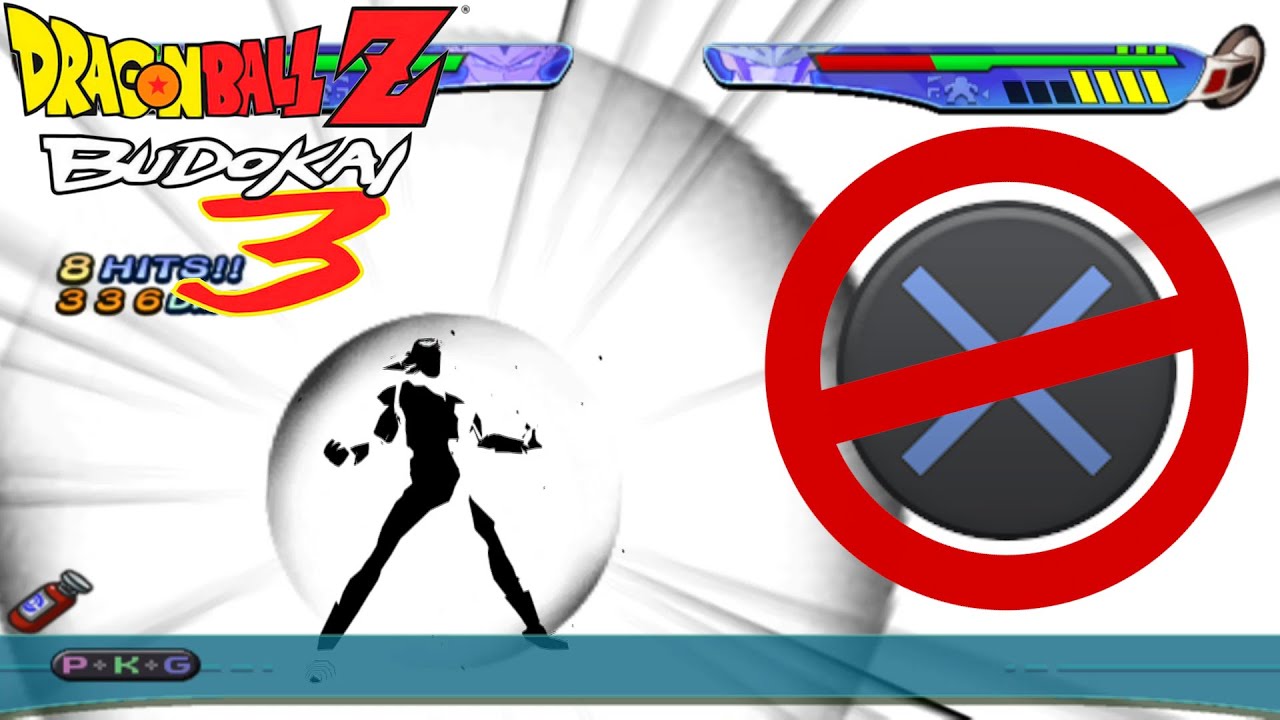 Dragon Ball Z Budokai 3 - Vegeta combos WITHOUT cancels!