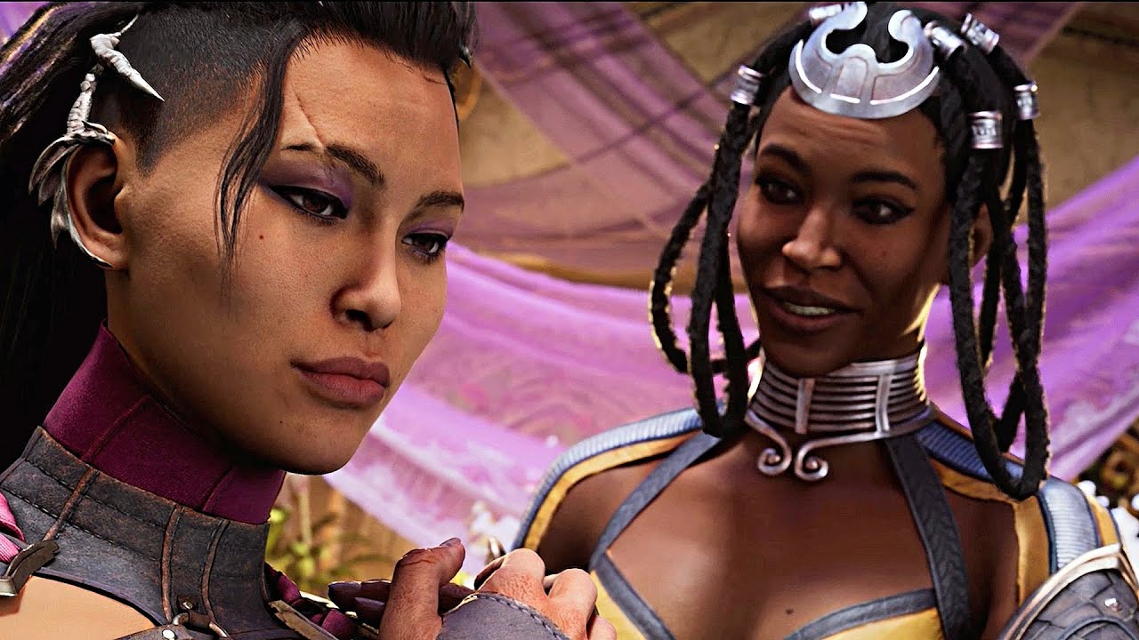 Mileena and Tanya Romance in Mortal Kombat 1 | Mortal Kombat 1 Tanya and Mileena Scenes | MK1 Scene