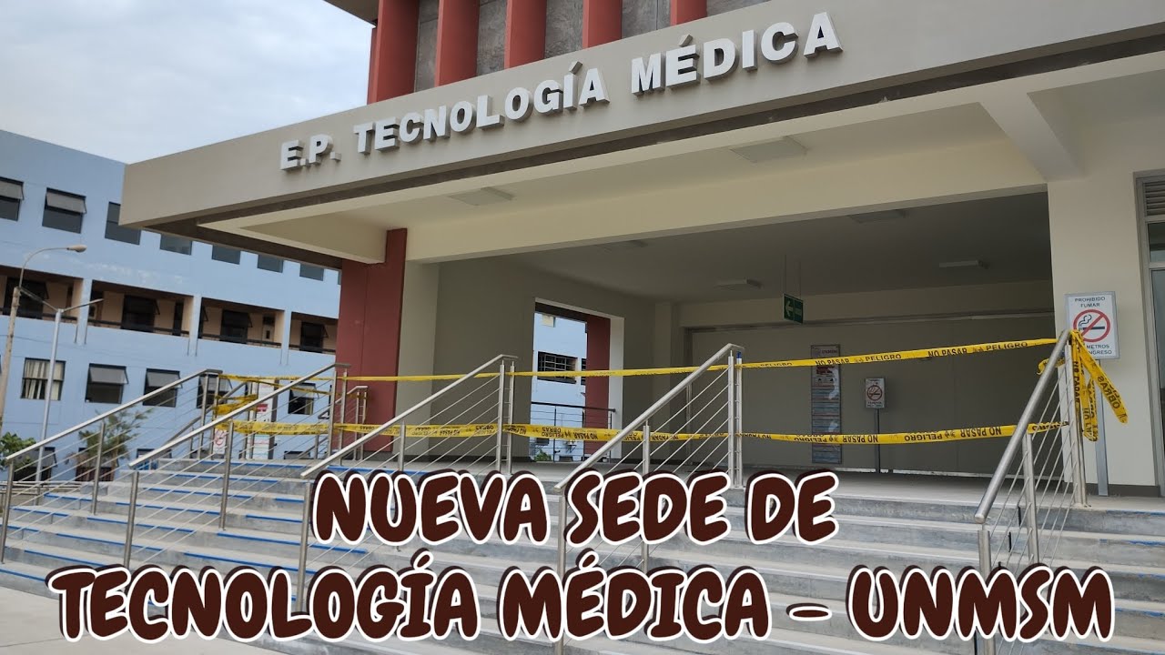 Conociendo el nuevo local de Tecnología Médica antes de su inauguración - UNMSM