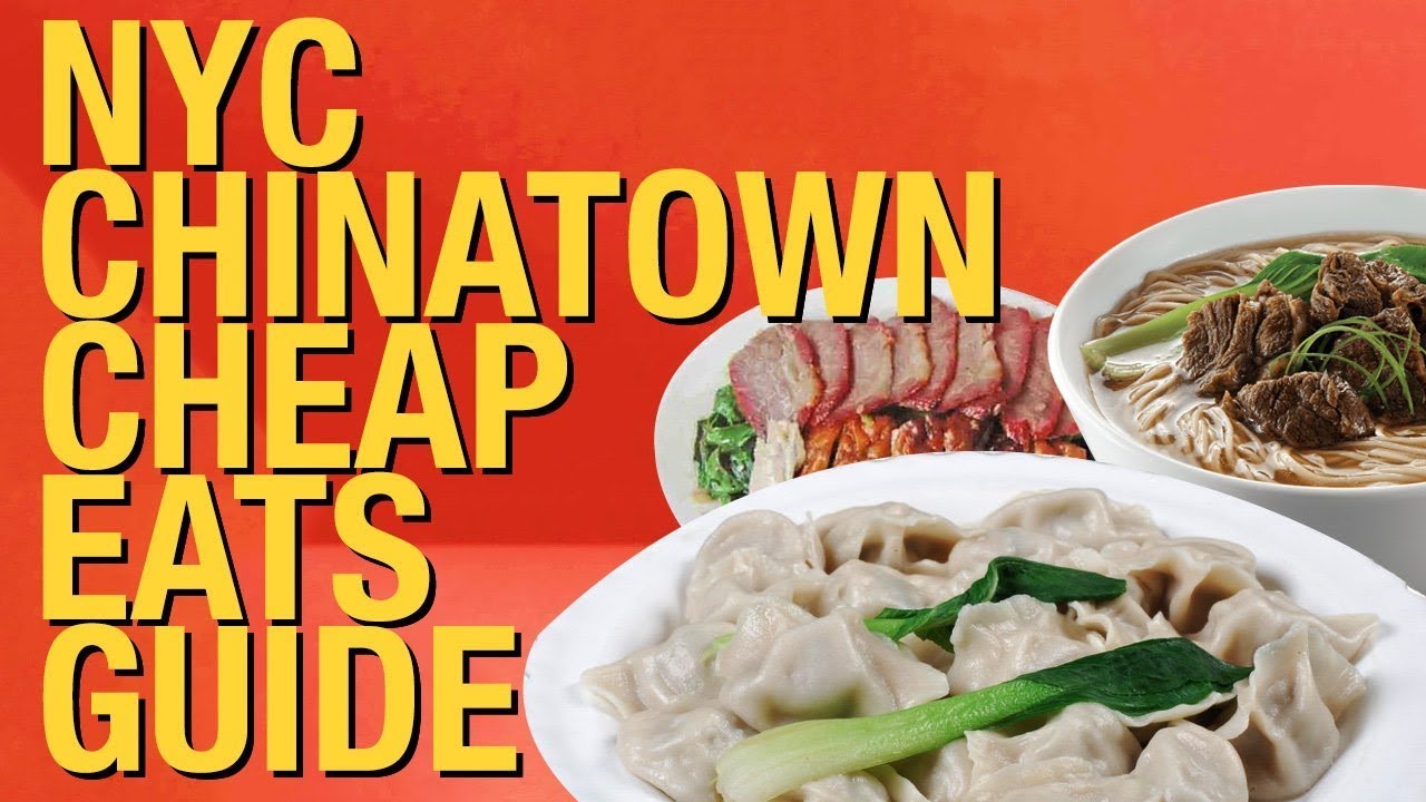 Where To Eat in Chinatown NYC ? 10 BEST Cheap Food Joints  ! 🍜