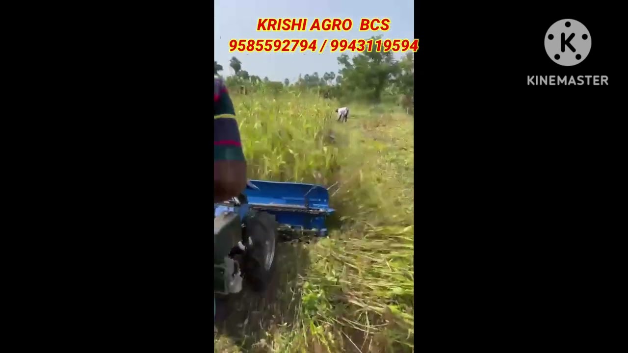 10HP BCS 742 POWER WEEDER WITH REAPER