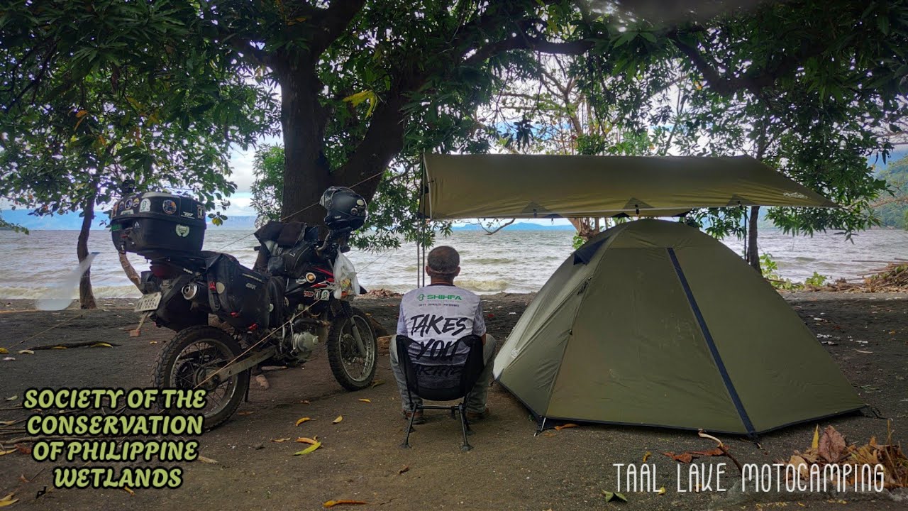 WETLAND CAMPING ADVENTURE IN TAAL LAKE BATANGAS, PHILIPPINES