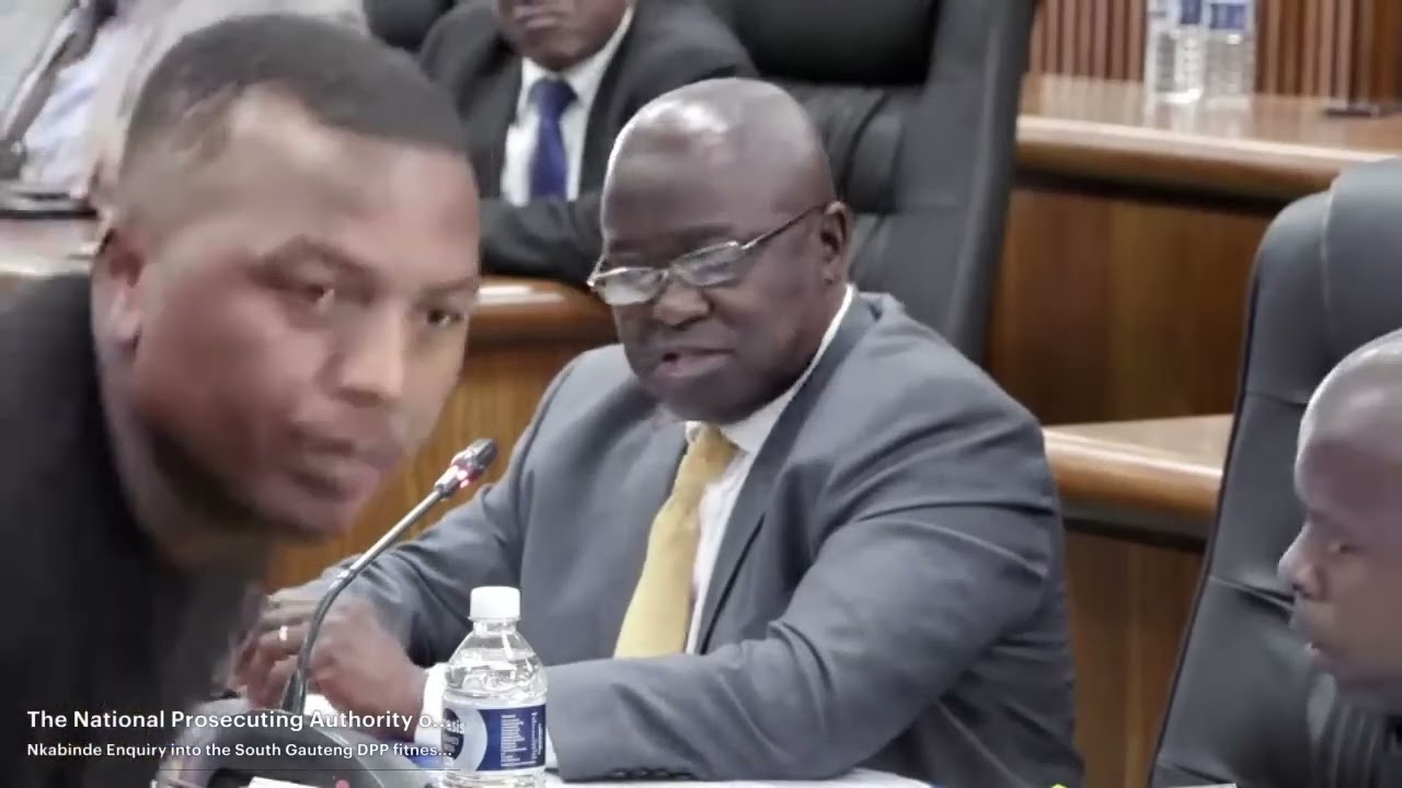 Nkabinde Enquiry into the South Gauteng DPP's fitness to hold office, 17 Nov 2025