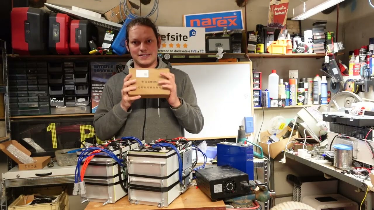 Stavba DIY akumulátoru 12V 314Ah 4kWh pro FVE do karavanu