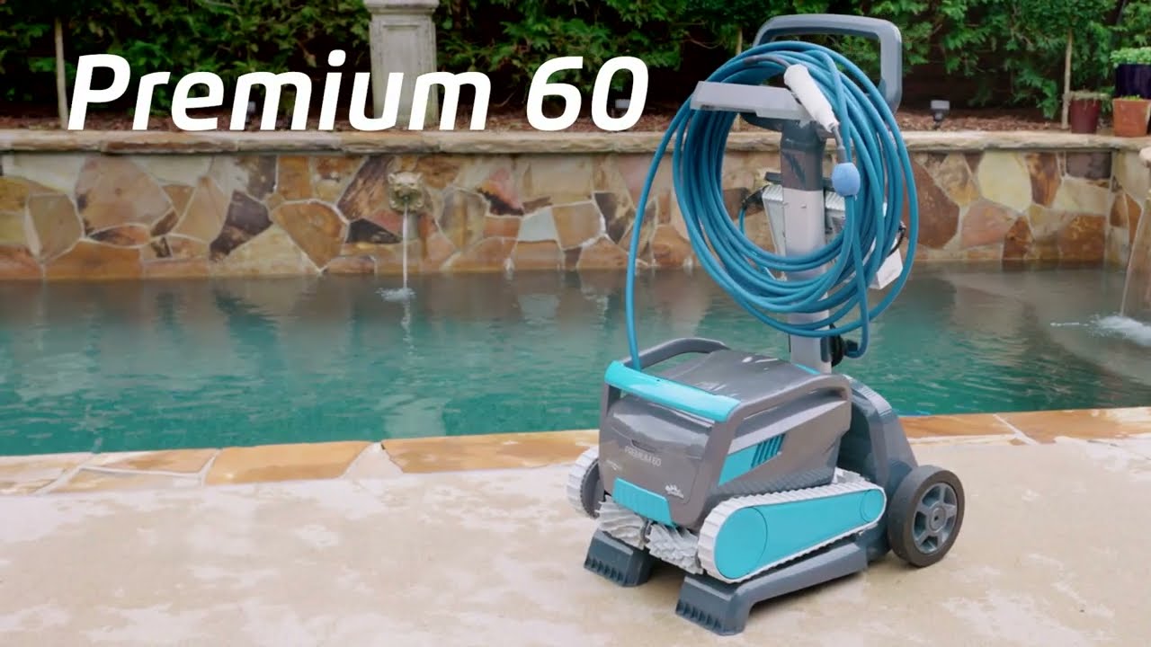 Dolphin Premium 60 Robotic Bluetooth + WiFi Pool Cleaner - Available at Pool Supplies Canada.ca!