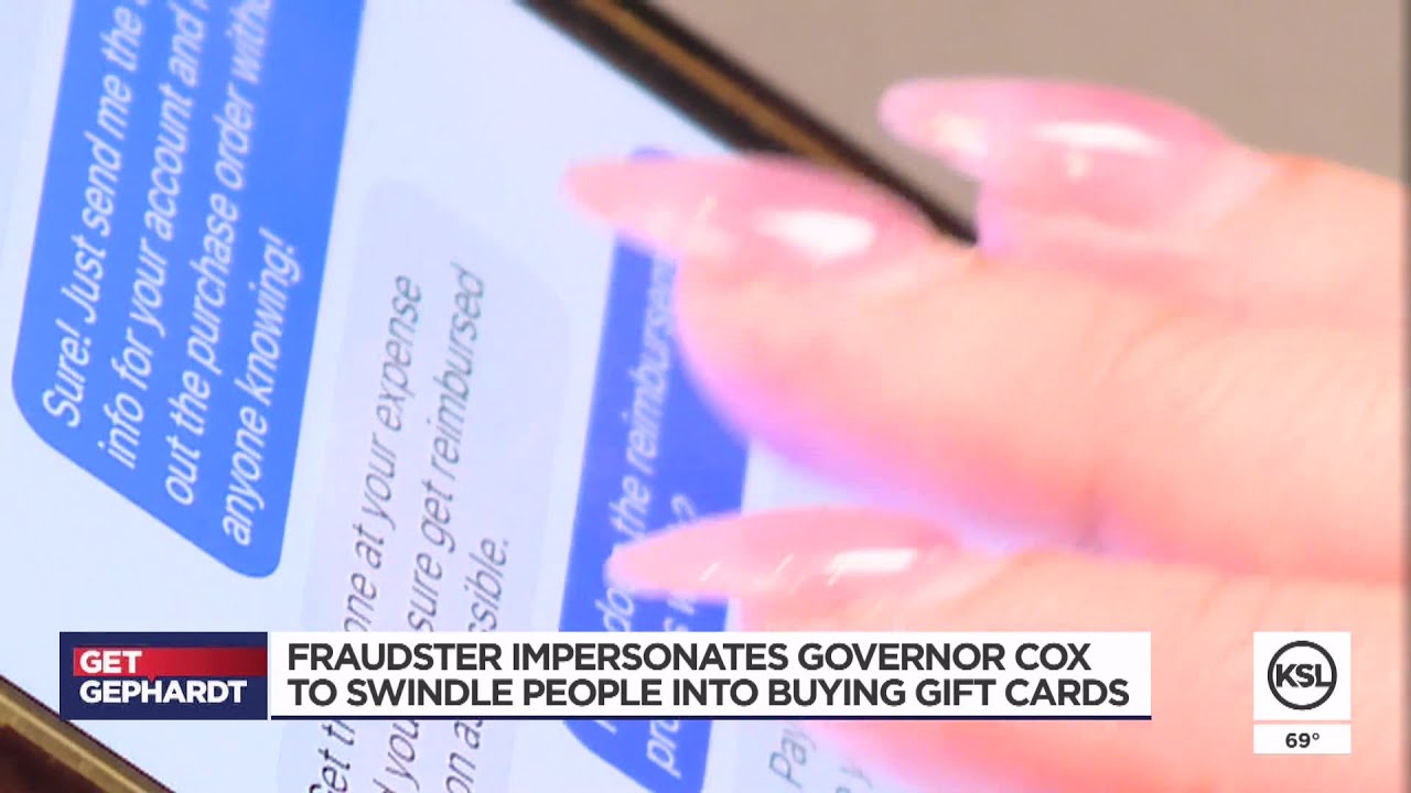 Fraudster impersonates Gov. Cox, asks for gift cards