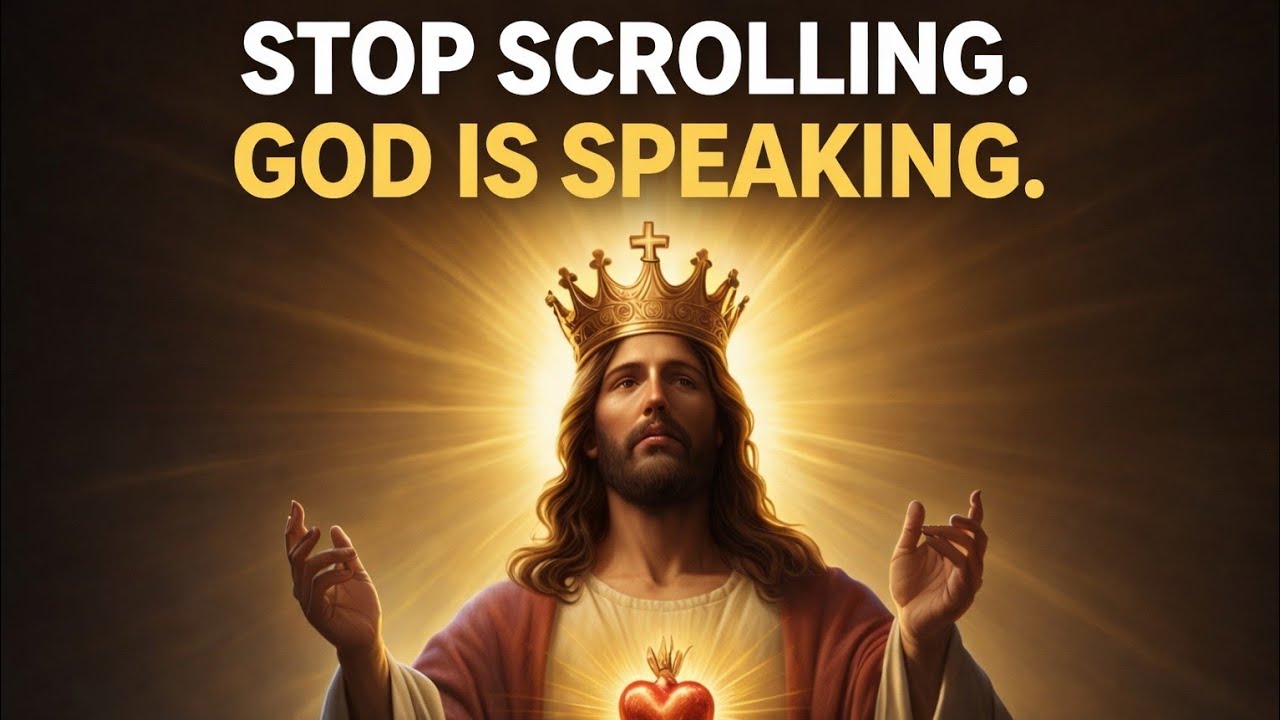 STOP SCROLLING — God Has a Message Just for You Today