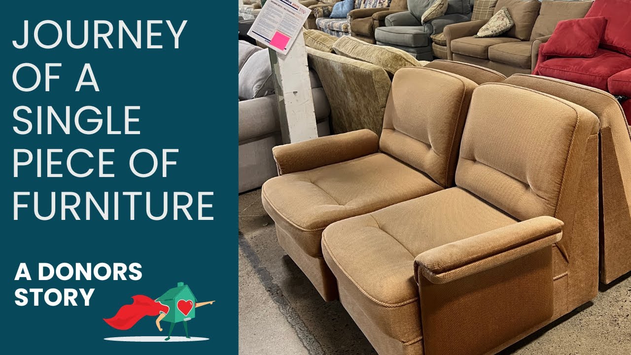 Journey of a single piece of furniture: a donors story