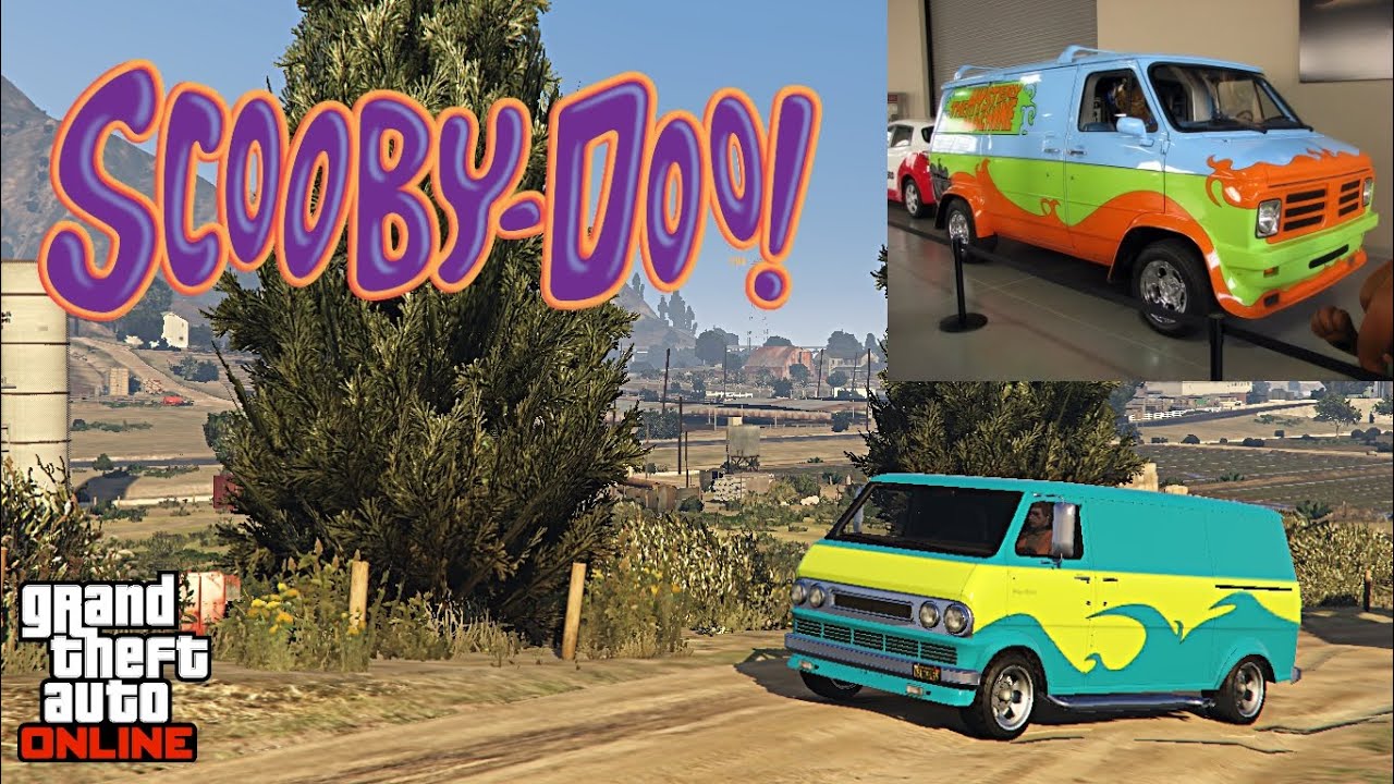 Building The Mystery Machine From Scooby Doo Movie In GTA 5 Online