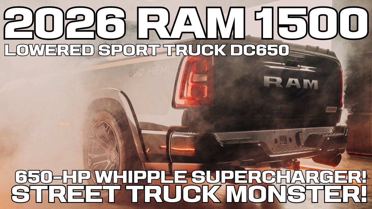 INSANE! The 2026 Ram 1500 DC650 is a 650-HP Street Truck MONSTER!