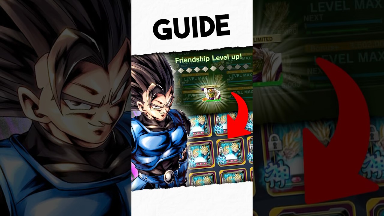 THE BEST AND FASTEST WAY TO GET LOCKED PLAT EQUIPMENTS!! FRIENDSHIP LEVEL GUIDE #dblegends