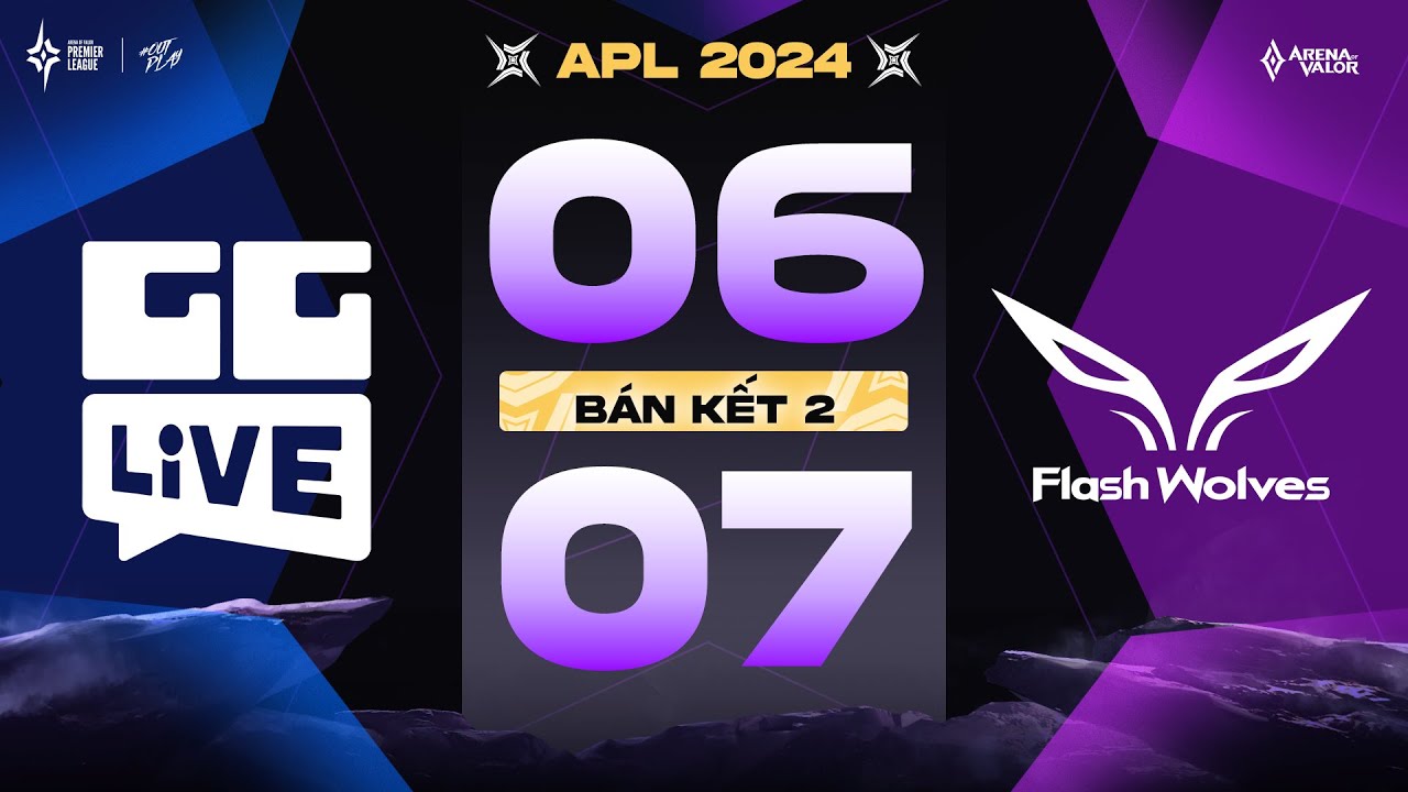 GG LIVE vs FLASH WOLVES: KH&Eacute;P LẠI H&Agrave;NH TR&Igrave;NH KỲ DIỆU | B&Aacute;N KẾT 2 - APL 2024 | NG&Agrave;Y 06/07