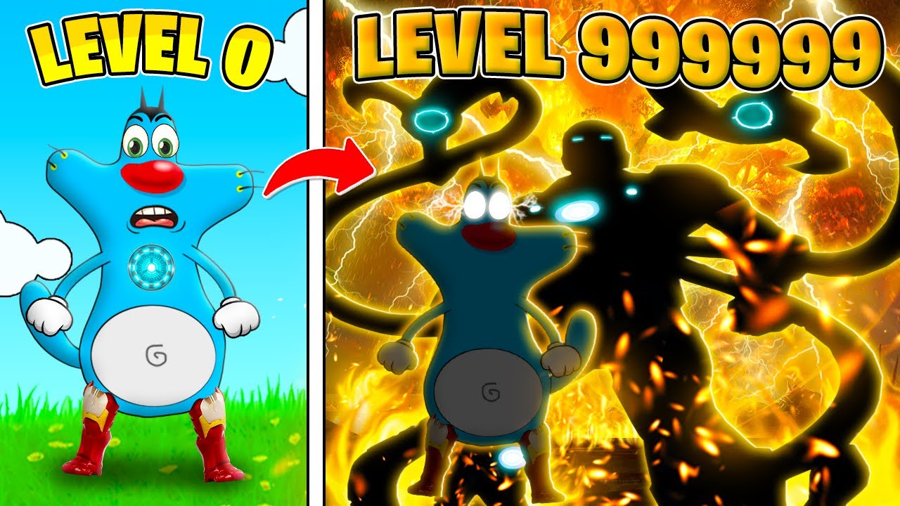 Roblox Oggy Became Dangerous 9999+ Power Iron Man and Killed Jack | Rock Indian Gamer |