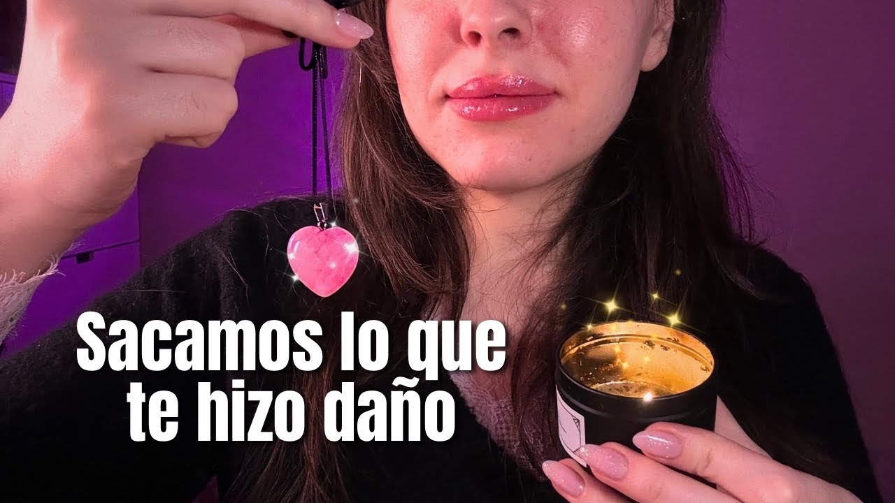 ASMR para cuando TE ROMPEN EL CORAZÓN 💔 limpieza energética & reiki suave