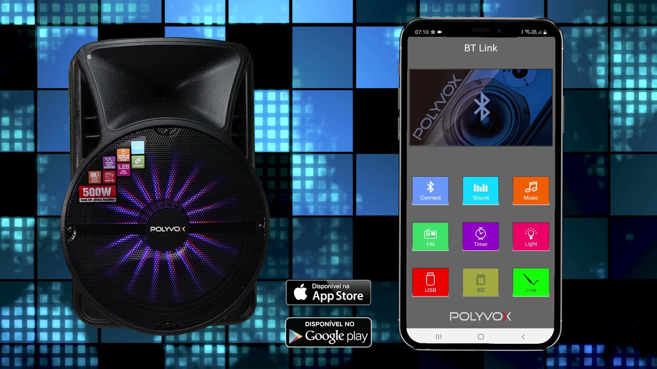 Novo Aplicativo Polyvox Audio Control