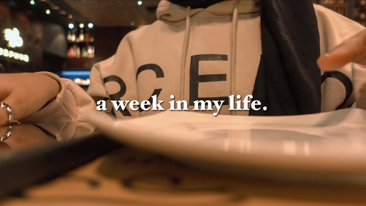 A Week in My Life | outings, dinner, quality time with family & friends ❤︎