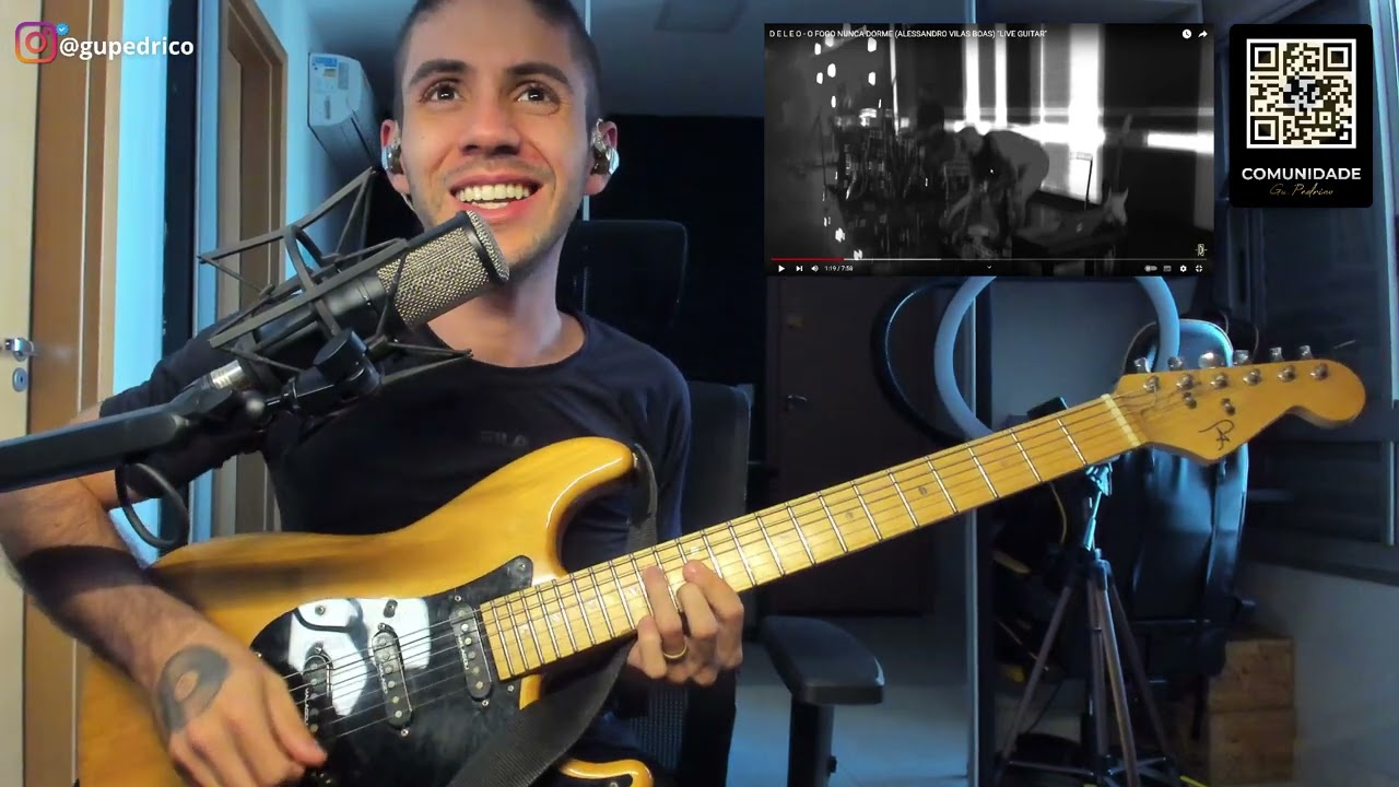 o Fogo Nunca Dorme (DESCUBRA COMO O DELEO DESTACA A GUITARRA AQUI?)