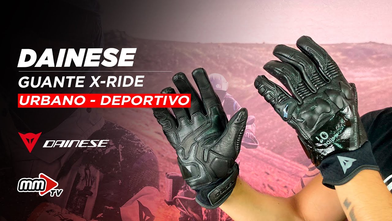 Guante Dainese X-Ride Estilo urbano deportivo