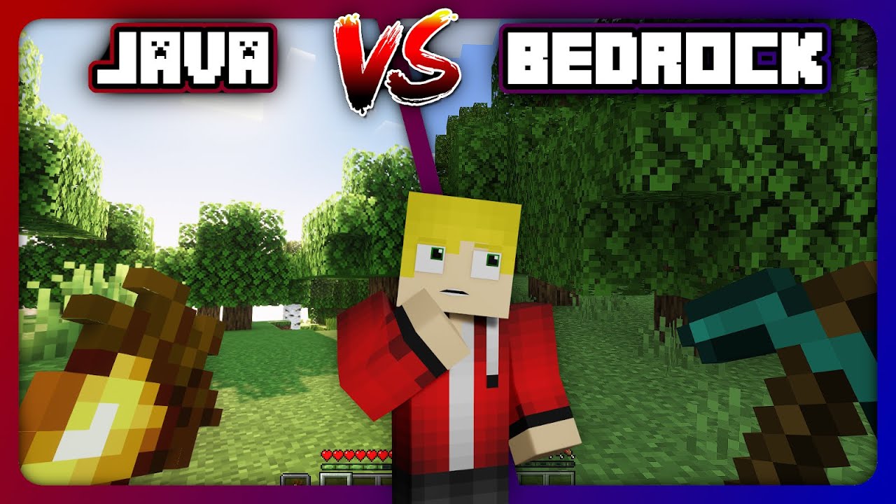 Java oder Bedrock: Welche Minecraft Edition solltest du spielen?